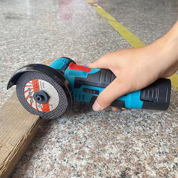Amoladora Angular Inalámbrica 12V – Compacta, Potente y Lista para Todo