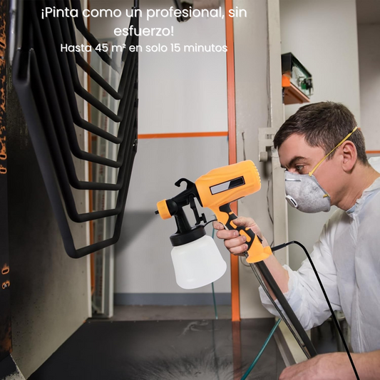 Pistola de Pintura Eléctrica 400W – Acabado Profesional sin Compresor